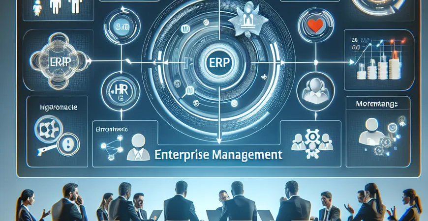 还在为信息孤岛发愁？ERP 和 HR 软件的整合方案​